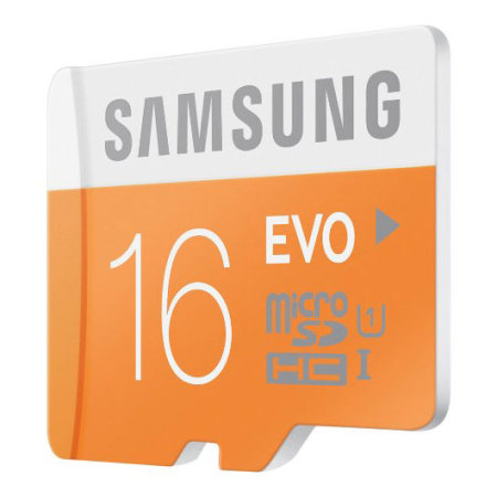 Samsung 16GB MicroSDHC EVO Card - Class 10