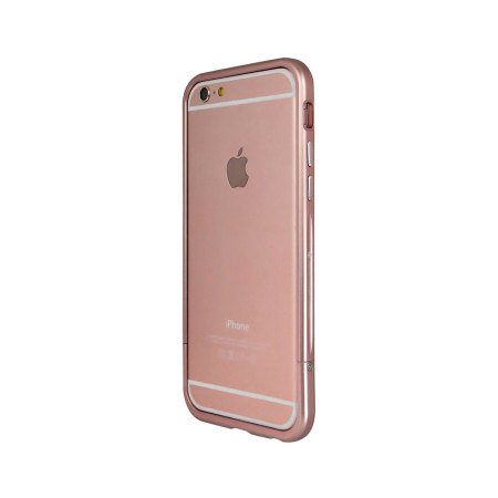 Moex Custodia IPhone 6/6s Con Catenina Regolabile | Collana E Tracolla 2-in-1 | Cover In Silicone Trasparente Oro Rosa