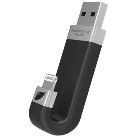 Clé USB stockage 256 Go pour appareils IOS Leef iBridge - Noire