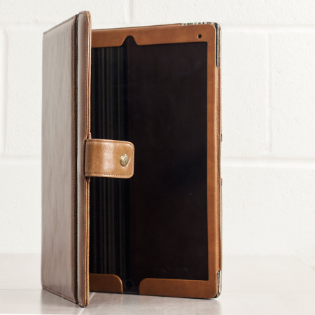 Tuff-Luv Alston Craig Vintage Leather iPad Pro 12.9 2015 Case - Brown