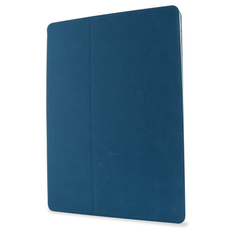 Comma Elegant Series Leather iPad Pro 12.9 2015 Case - Donker Blauw