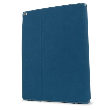 Comma Elegant Series Leather iPad Pro 12.9 2015 Case - Dark Blue