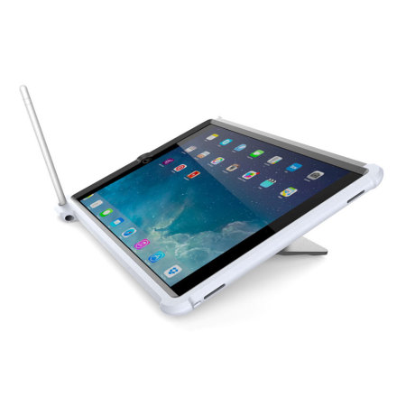 Funda iPad Pro 12.9 2015 Gumdrop Hideaway - Blanca / Gris