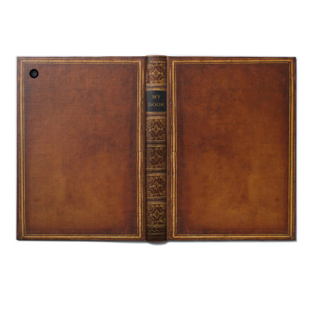KleverCase iPad Mini 3/2/1 Book Case - Vintage Hardback