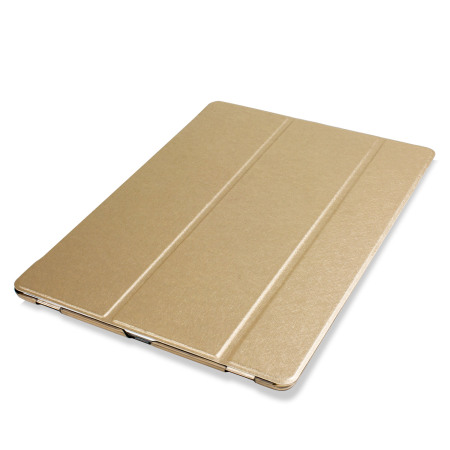 Olixar iPad Pro 12.9 2015 Zoll Folding Stand Smart Tasche in Klar/Gold