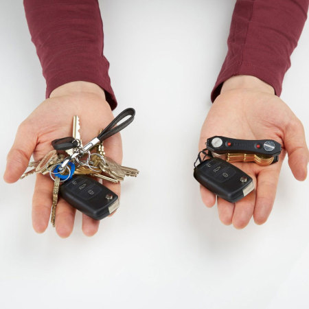 Key Ninja Multi-Tool Schlüsselanhänger mit Taschenlampe