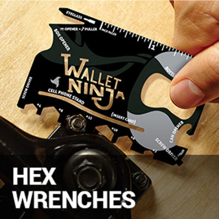 Wallet Ninja: 18-in-1 multi-tool for your wallet.