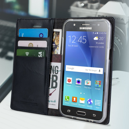 Mercury Blue Moon Samsung Galaxy J5 2015 WalletCase in Navy