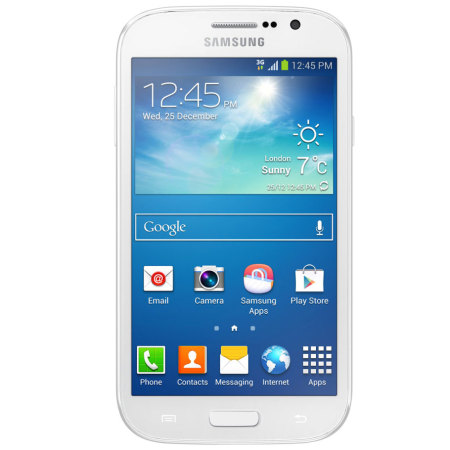 Funda Samsung Galaxy Grand Olixar FlexiShield Gel - Blanca Opaca