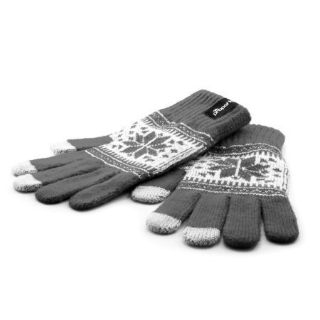Proporta Unisex Touch Screen Gloves - Dark Grey