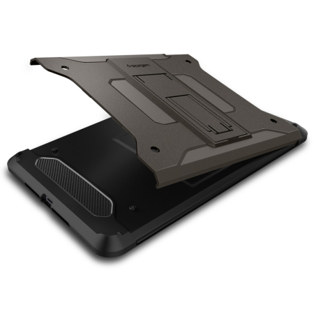 Spigen Tough Armor iPad Mini 4 Hülle in Gunmetal