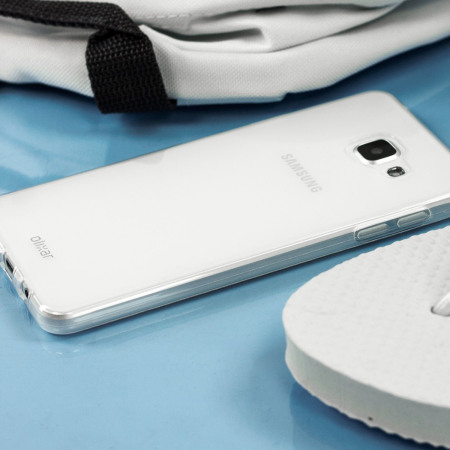 Olixar FlexiShield Samsung Galaxy A7 2016 Gel Case - Frost White