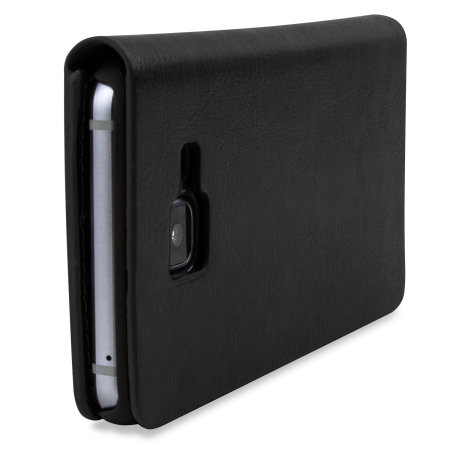 Olixar Samsung Galaxy A3 2016 Leather-Style Wallet Case - Black