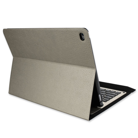 Coque Clavier iPad Pro 12.9 Ultra-Thin aluminium pliante  - Blanche