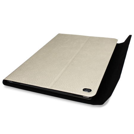 Coque Clavier iPad Pro 12.9 Ultra-Thin aluminium pliante  - Blanche