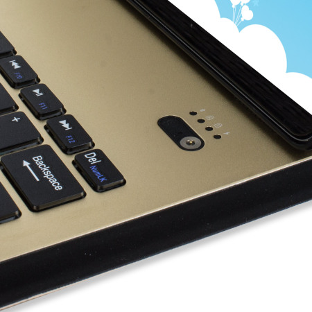 Ultra-Thin Alumnium Folding Keyboard iPad Pro 12.9 2015​ Case - Goud