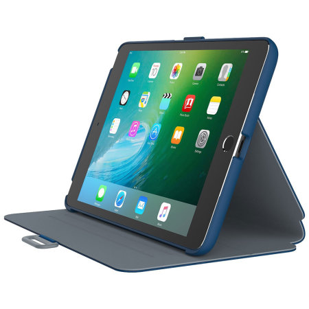 Housse iPad Mini 4 Speck StyleFolio – Bleue / Gris