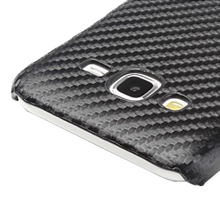 Coque Samsung Galaxy J5 2015 Style Fibre de carbone – Noire