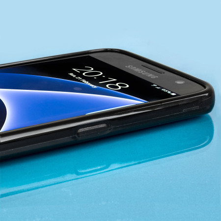 FlexiShield Samsung Galaxy S7 Gel Deksel - Sort