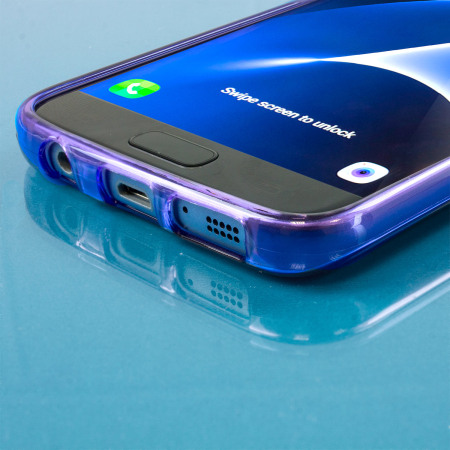 FlexiShield Samsung Galaxy S7 Gel Case - Paars