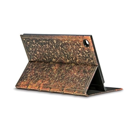eXchange Black Apple iPad Air 2 Grolier Cover Case - Gold/Brown