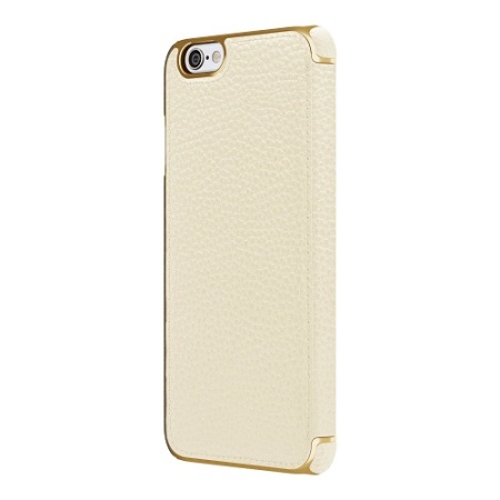 Adopted Leather Folio iPhone 6S / 6 Wallet Case - White