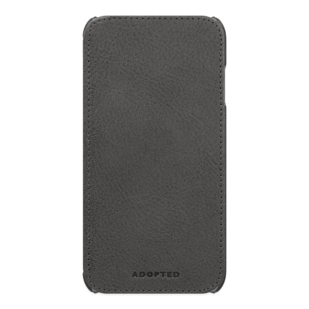Adopted Leather Folio iPhone 6S Plus / 6 Plus Wallet Case - Charcoal