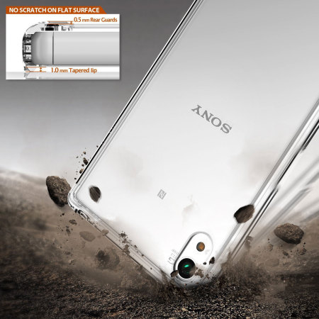 Rearth Ringke Fusion Case Sony Xperia Z5 Hülle in Smoke Schwarz