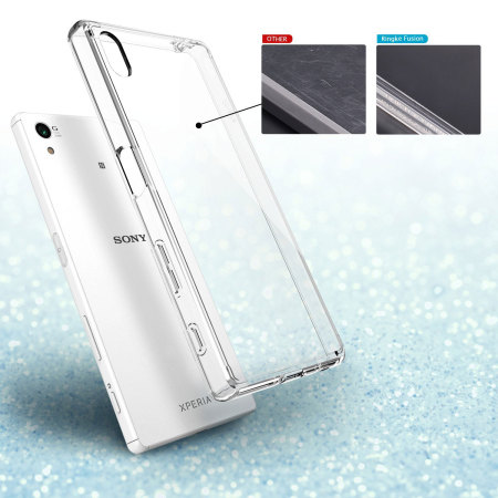 Rearth Ringke Fusion Sony Xperia Z5 Case - Rook Zwart