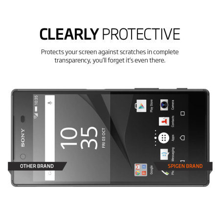 Spigen Steinheil Crystal Sony Xperia Z5 Screen Protector - 3 Pack