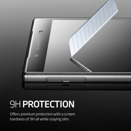 Protection écran Sony Xperia Z5 Spigen GLAS.tR SLIM Verre Trempé