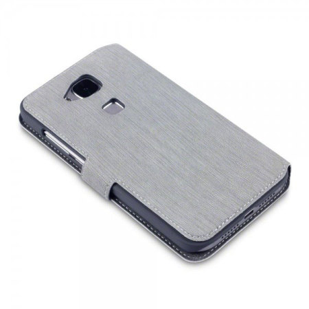 Olixar Low Profile Huawei G8 Wallet Case - Grey