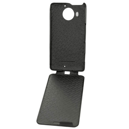 Noreve Tradition Lumia 950 XL Leather Case - Black