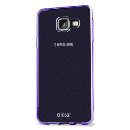 Olixar FlexiShield Samsung Galaxy A3 2016 Gel Case - Paars