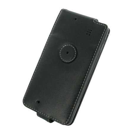 PDair Deluxe Lumia 950 Läderfodral - Svart