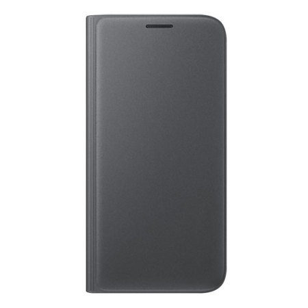 Official Samsung Galaxy S7 Flip Wallet Cover - Black