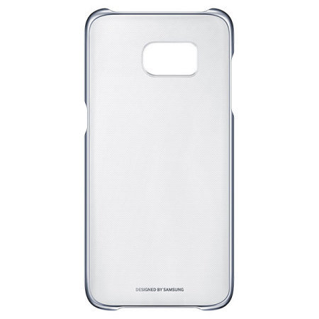 Officiele Samsung Galaxy S7 Edge Clear Cover - Zwart