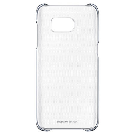 Official Samsung Galaxy S7 Edge Clear Cover Suojakotelo - Musta