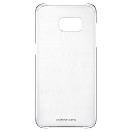 Original Samsung Galaxy S7 Edge Clear Cover Case Hülle in Silber