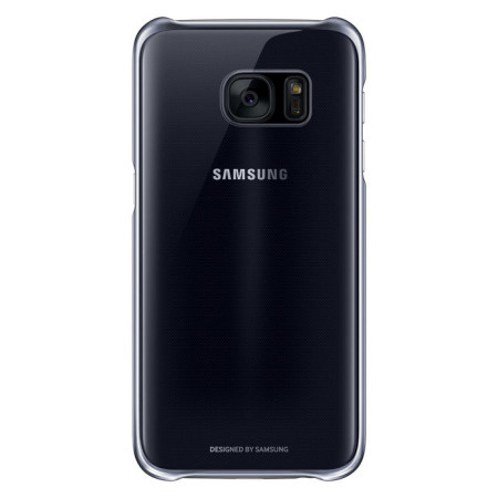 Original Samsung Galaxy S7 Clear Cover Case Hülle in Schwarz