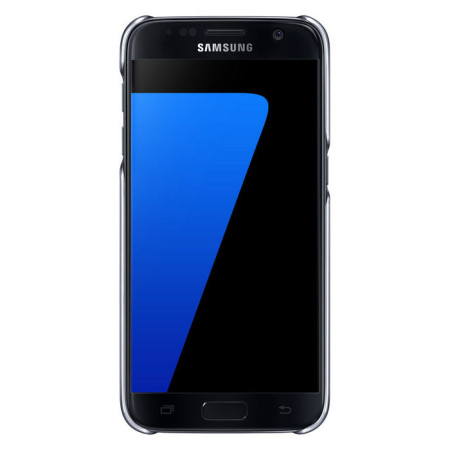Original Samsung Galaxy S7 Clear Cover Case Hülle in Schwarz