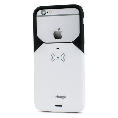 aircharge MFi iPhone 6S Plus / 6 Plus Wireless Charging Case - White