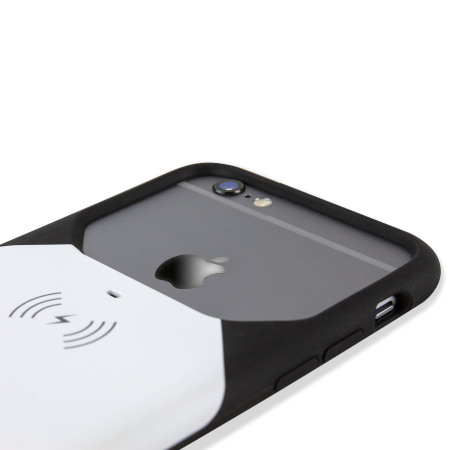 aircharge MFi iPhone 6S Plus / 6 Plus Wireless Charging Case - White