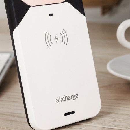 aircharge MFi Qi iPhone 5S / 5 Wireless Charging Case Hülle in Weiß