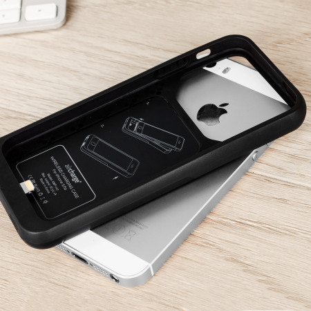 Iphone 5 qi charging case