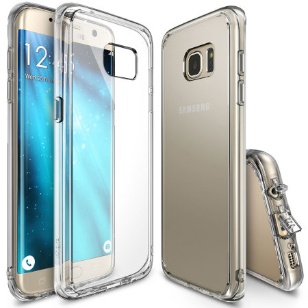 Rearth Ringke Fusion Samsung Galaxy S7 Edge Case - Crystal View