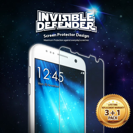 Protector Pantalla Galaxy S7 Rearth Invisible Defender - Pack 4