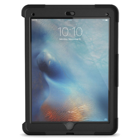 Coque iPad Pro 12.9 Griffin Survivor Slim Solide - Noire