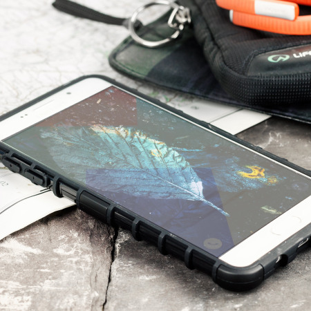 Olixar ArmourDillo Tough Samsung Galaxy A7 2016  suojakotelo - Musta