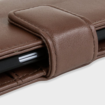 Olixar echt leren Wallet Case voor Samsung Galaxy S7 Edge - Bruin